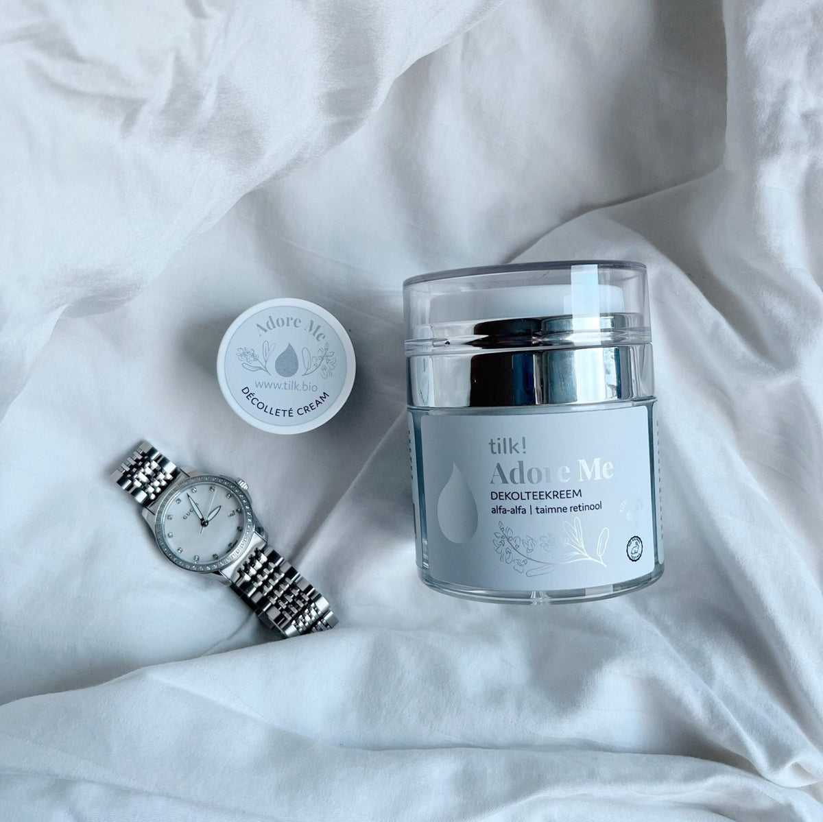 Adore Me – Kaulan ja dekolteen kiinteyttävä voide, 50 ml - Mossen Nordic