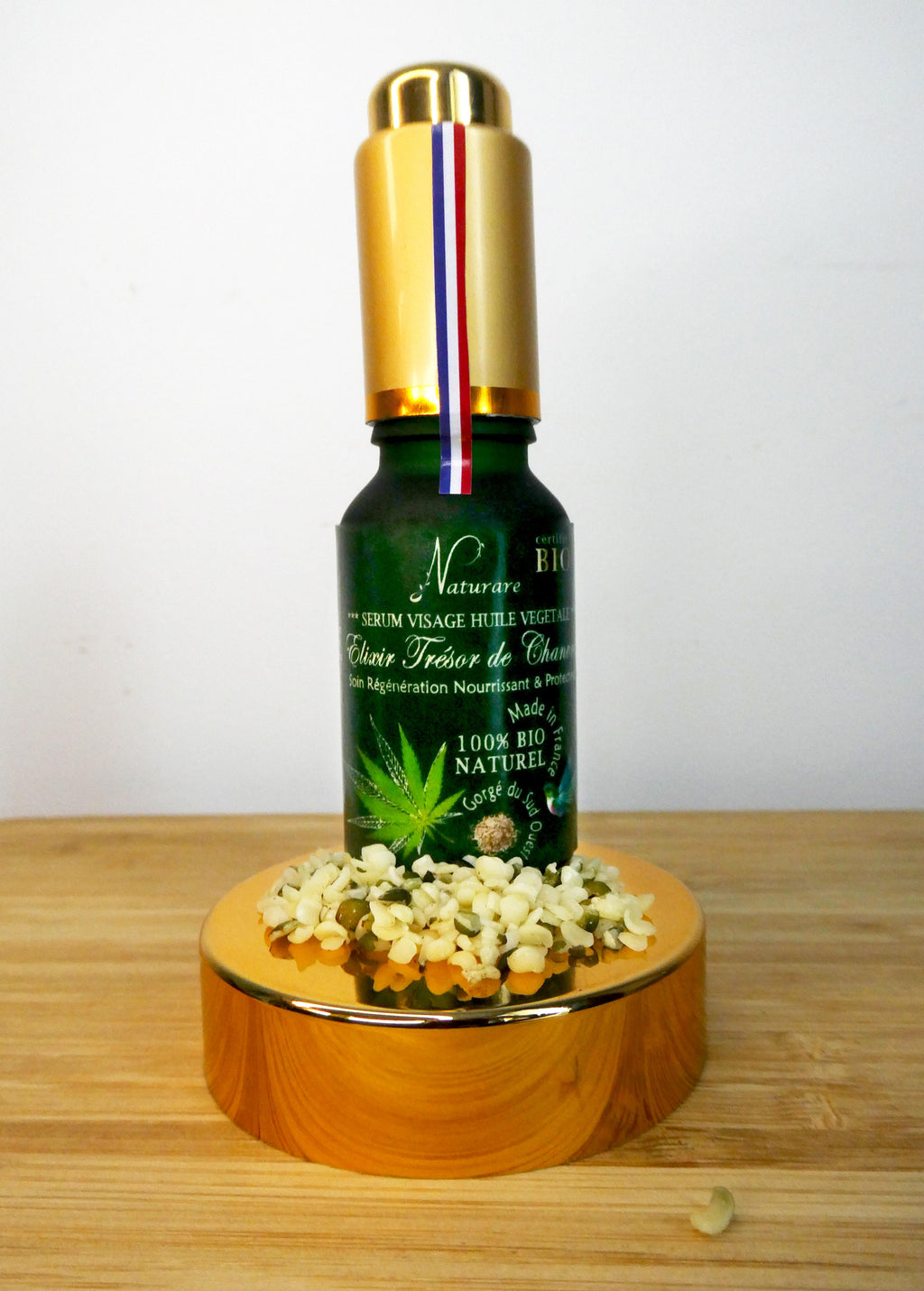 Elixir Tresor de Chanvre Bio — Organic Hemp Oil Serum