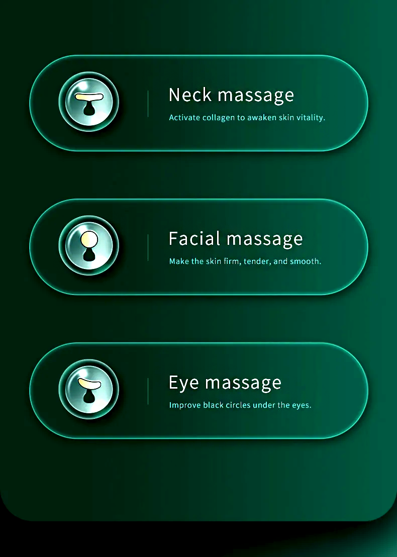Delphy – Facial massager with three heads