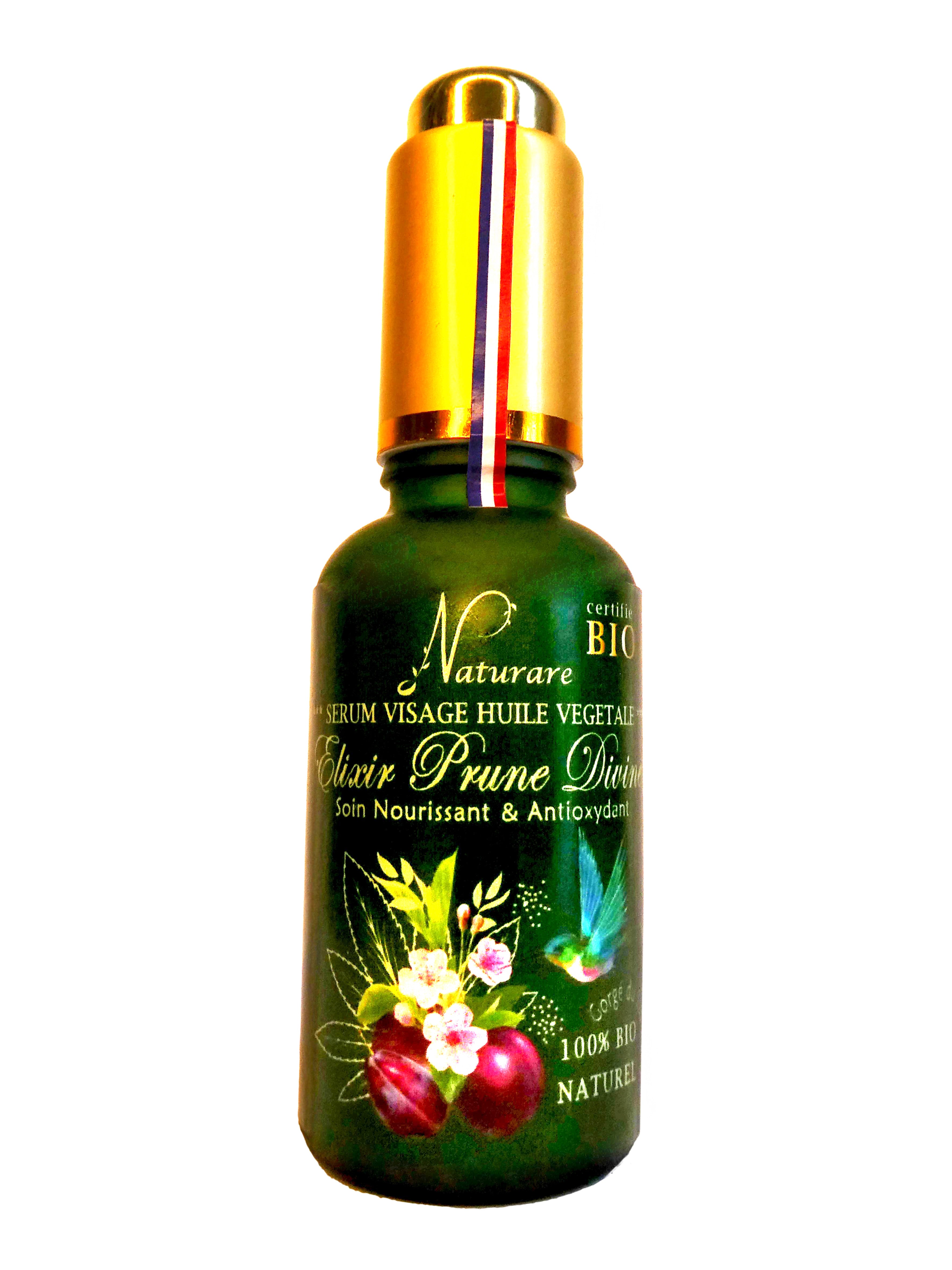 Elixir Prune Divine Bio — Organic Plum Oil Serum
