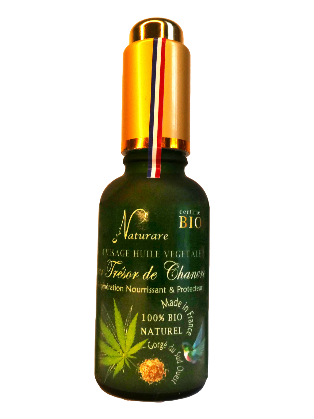 Elixir Tresor de Chanvre Bio — Organic Hemp Oil Serum