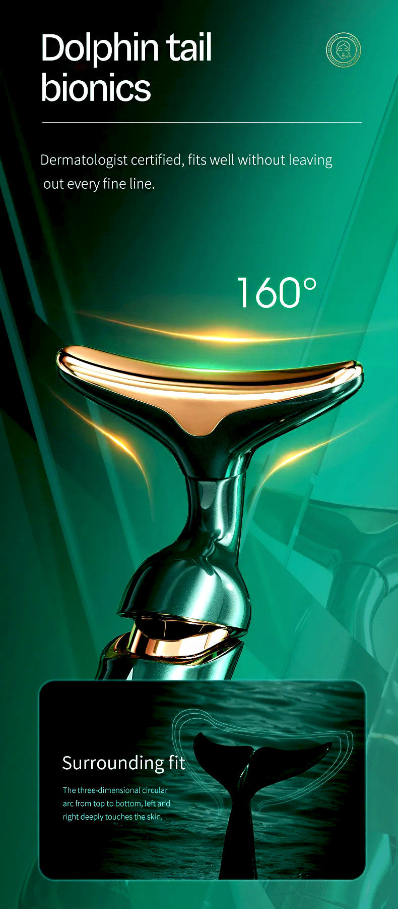 Delphy – Facial massager with three heads