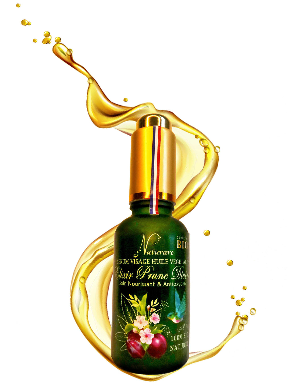 Elixir Prune Divine Bio — Organic Plum Oil Serum