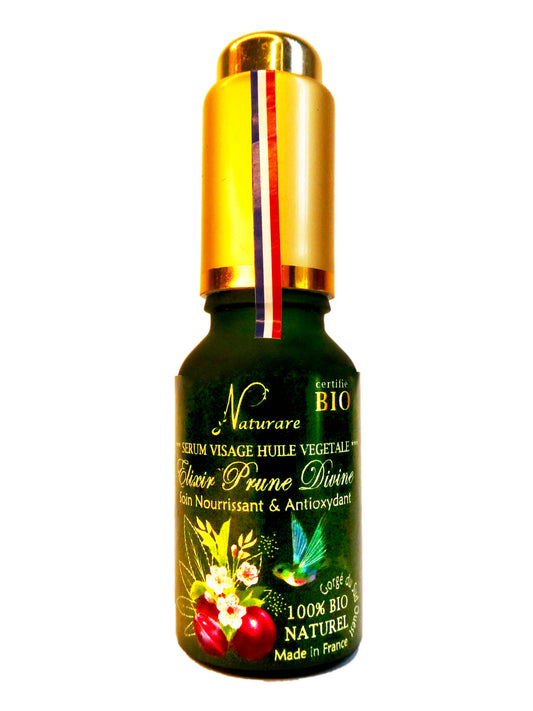 Elixir Prune Divine Bio — Bio-Pflaumenölserum