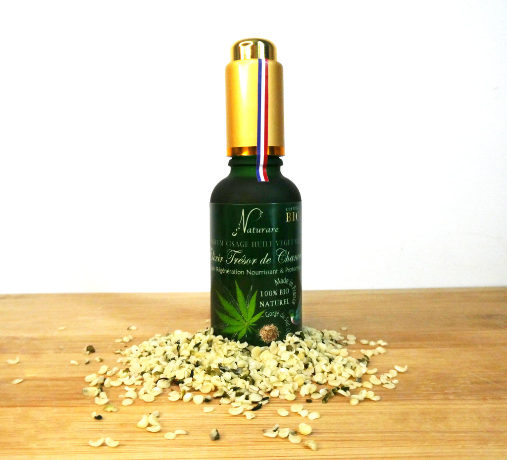 Elixir Tresor de Chanvre Bio — Organic Hemp Oil Serum