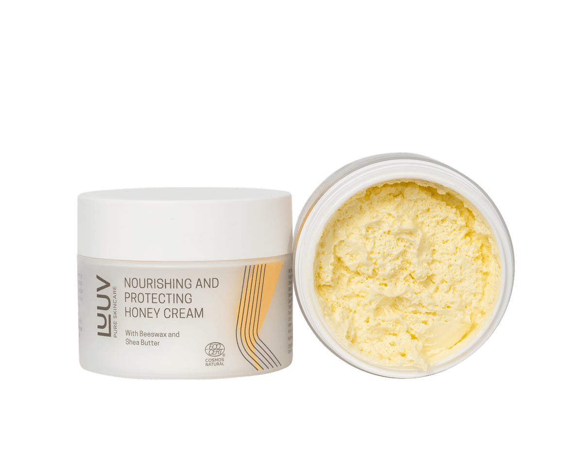 Honey Body Cream – Ravitseva vartalovoide kuivalle ja aikuiselle iholle, 200 ml - Mossen Nordic