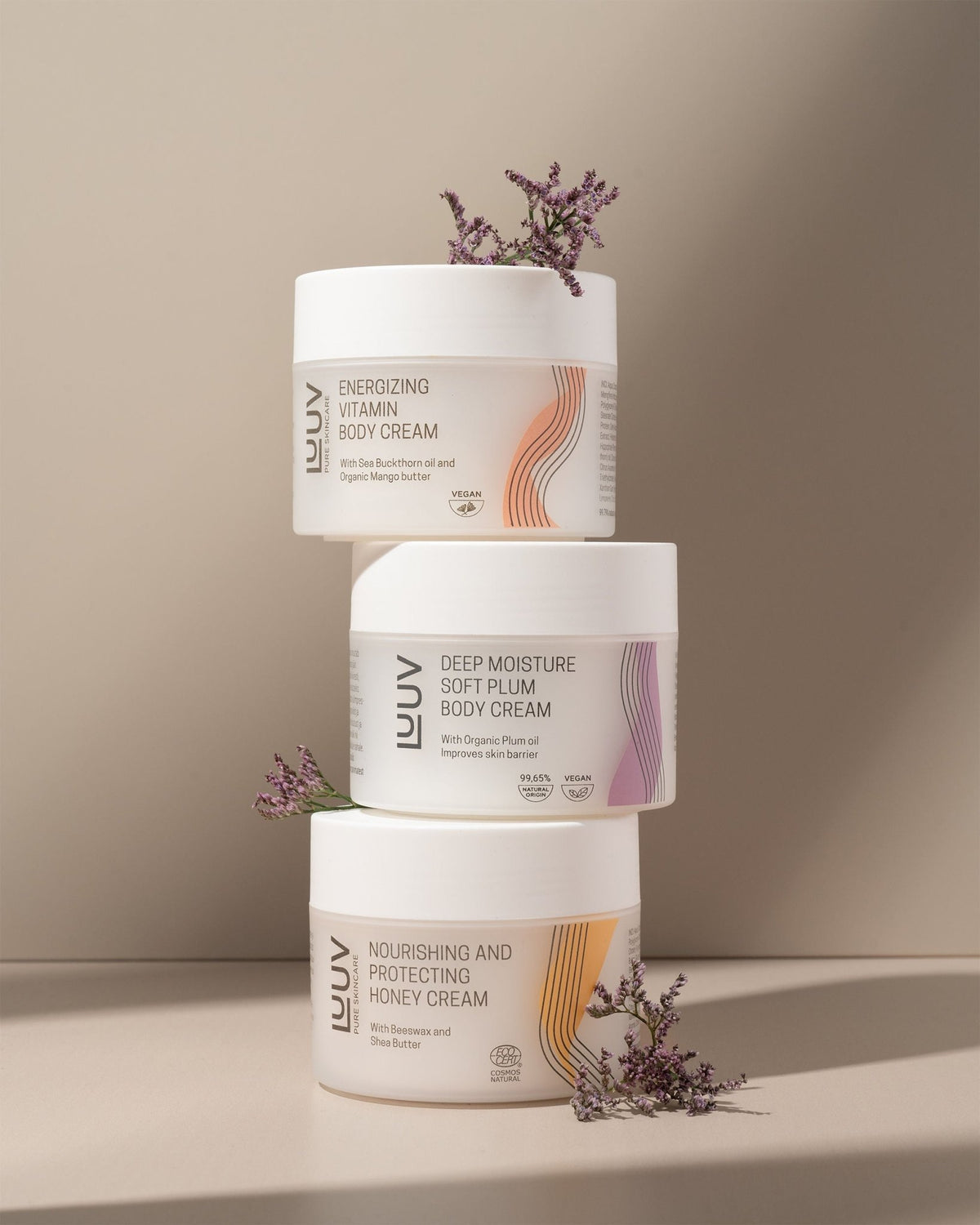 Honey Body Cream – Ravitseva vartalovoide kuivalle ja aikuiselle iholle, 200 ml - Mossen Nordic