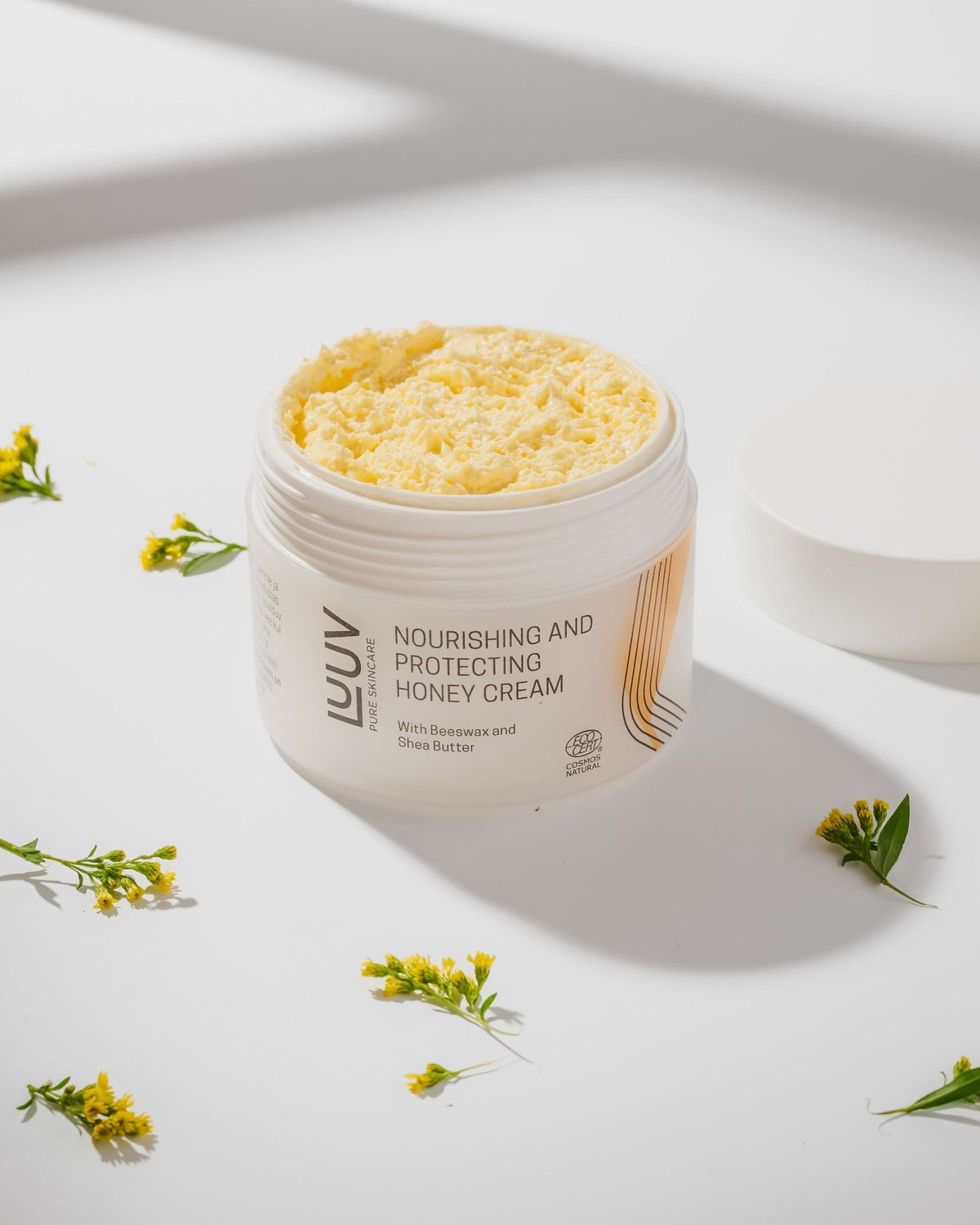 Honey Body Cream – Ravitseva vartalovoide kuivalle ja aikuiselle iholle, 200 ml - Mossen Nordic