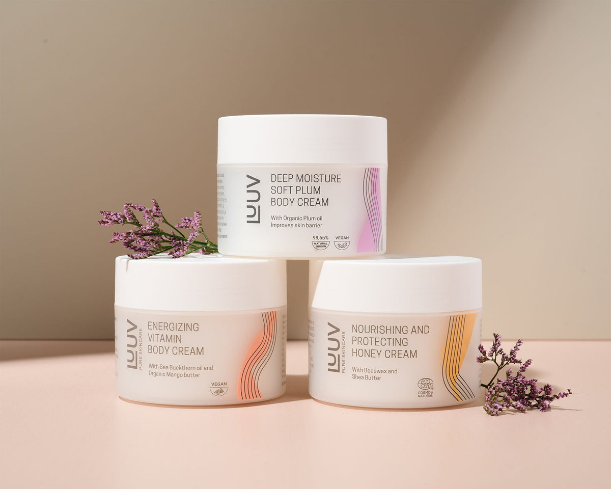 Honey Body Cream – Ravitseva vartalovoide kuivalle ja aikuiselle iholle, 200 ml - Mossen Nordic