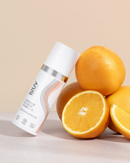 Super Glow Vitamin C + D -kasvovoide COSMOS, 50ml - Mossen Nordic